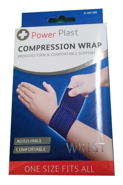Wrist Compression Wrap Power Plast